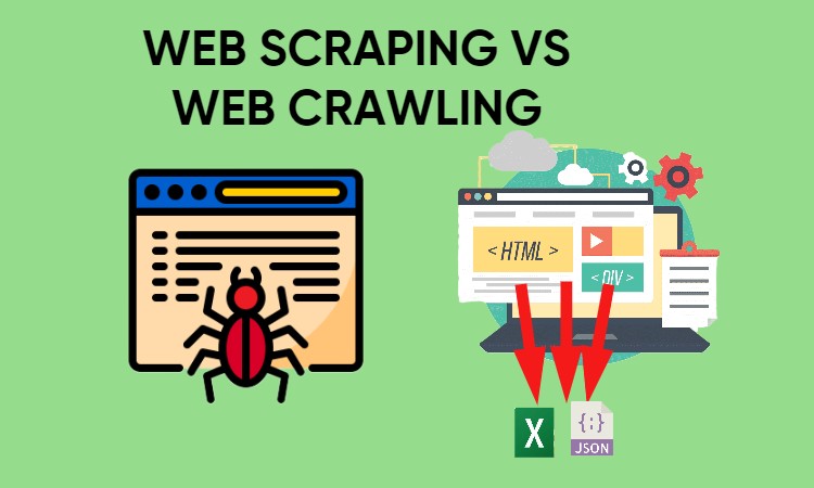 Web Scraping VS Web Crawling