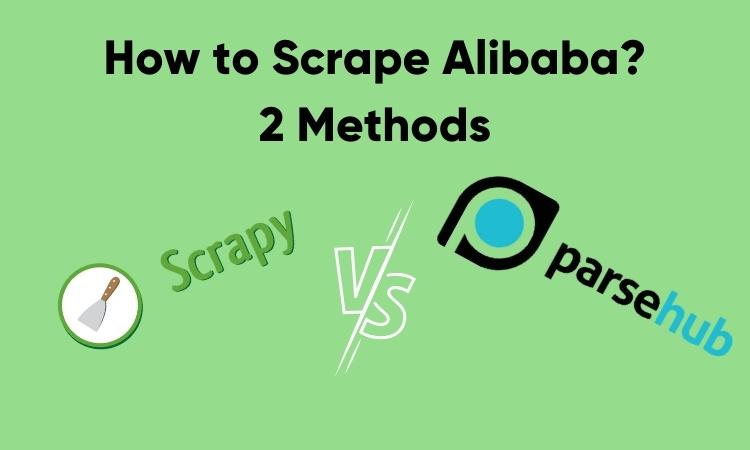 how to scrape alibaba